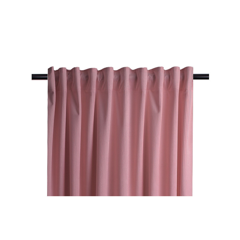 Zasłona z taśmą CASUAL CHIC 140x270 blush (c.Róz)